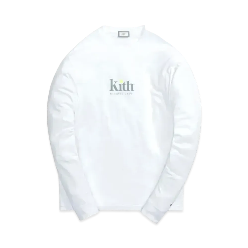 Kith x Wilson Serif L/S Tee "White"