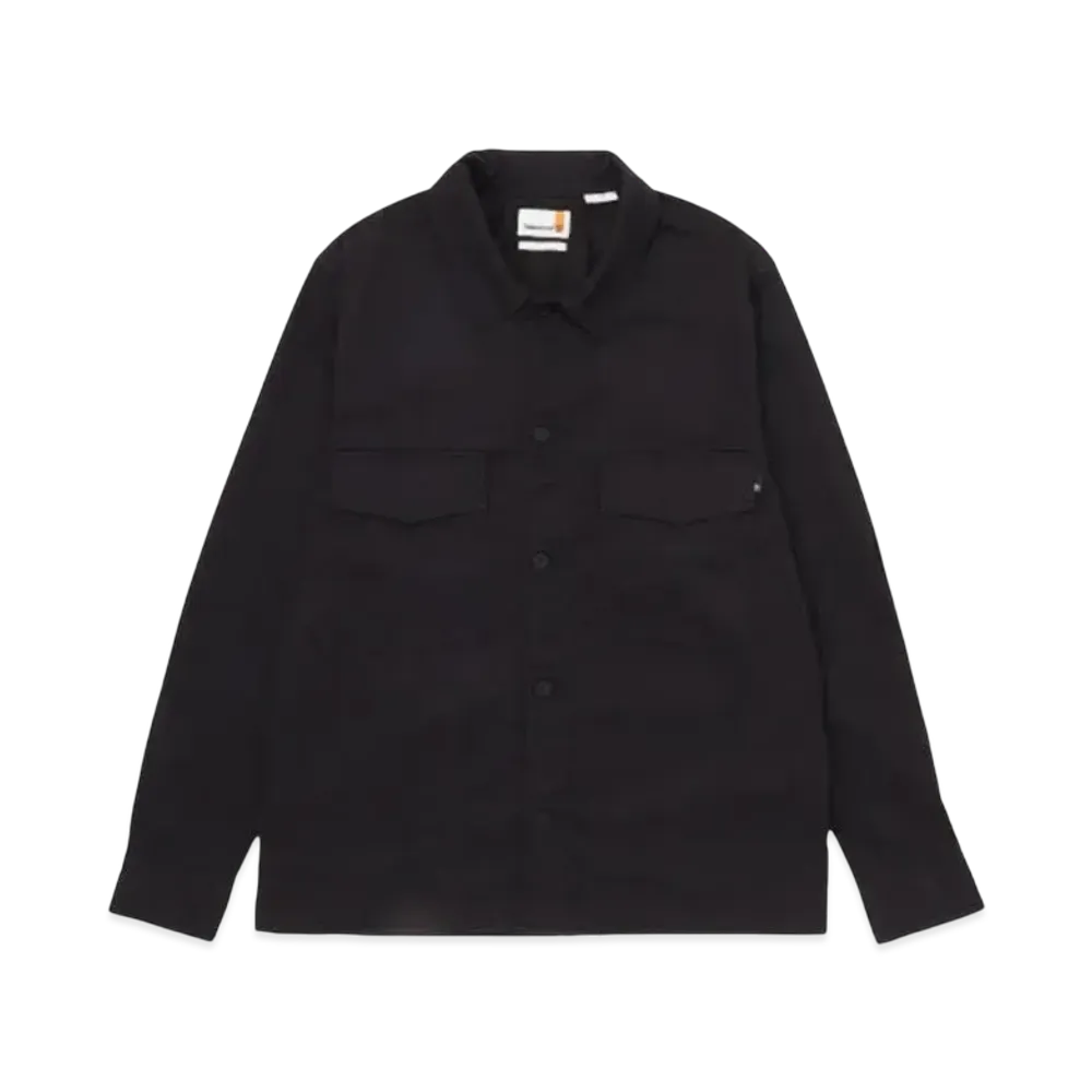 Timberland Men's Twill Overshirt "Black"