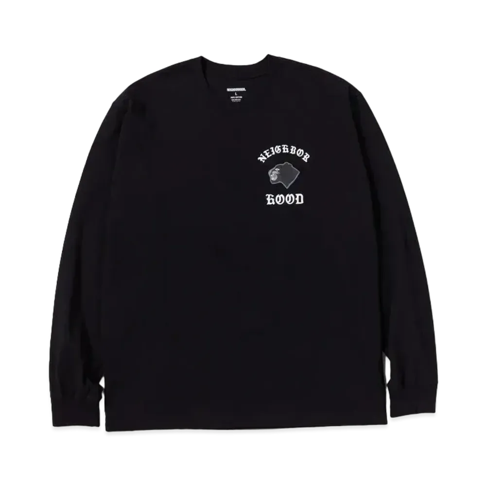 NEIGHBORHOOD NH . Tee LS-10 "Black"