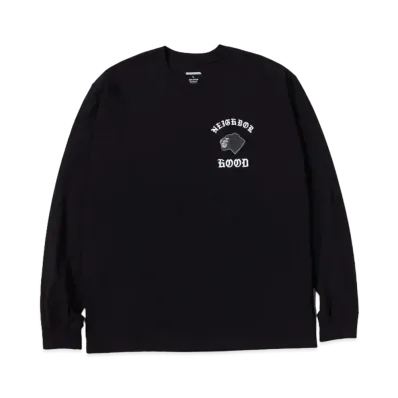 NEIGHBORHOOD NH . Tee LS-10 "Black"
