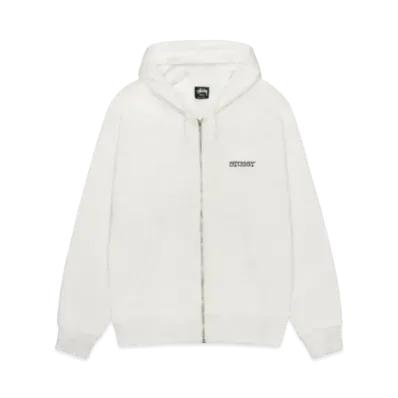 Stussy Jumbo Zip Hoodie Pigment Dyed "Natural"