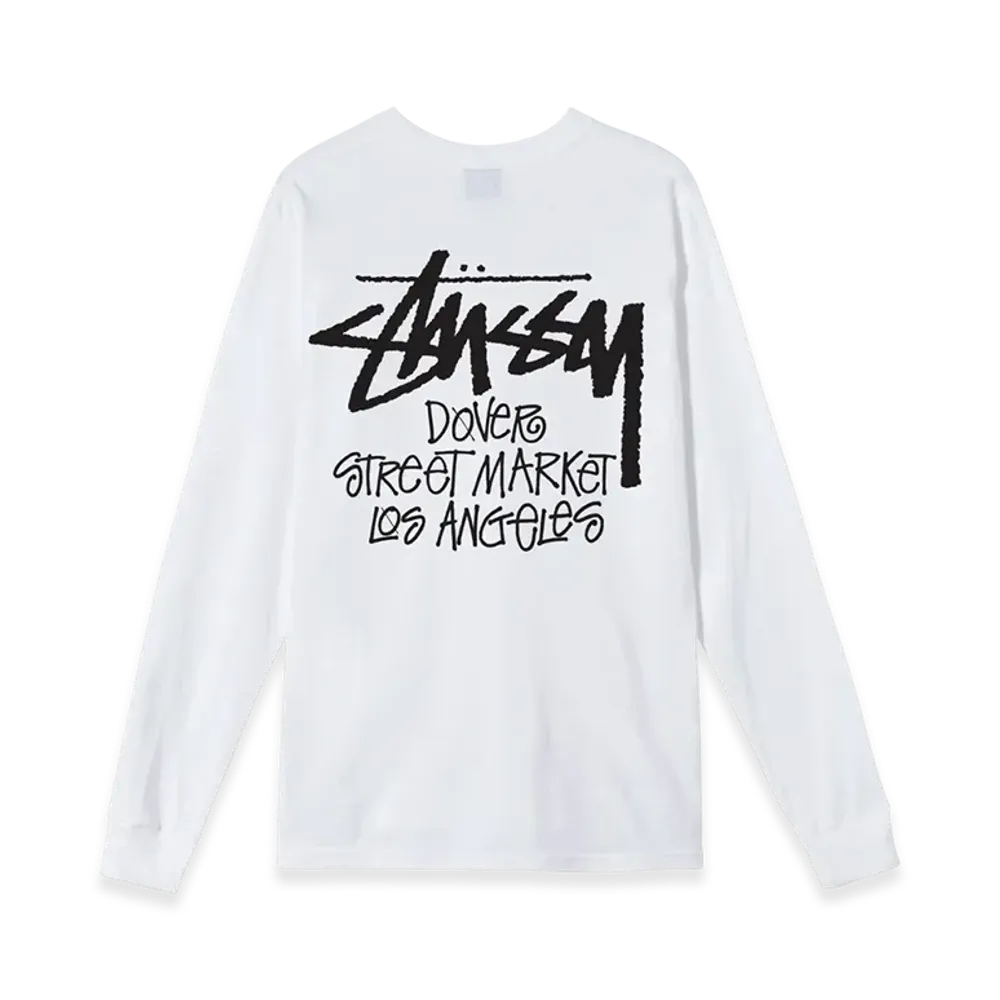 Stussy Stock DSM Los Angeles LS Tee 2021 "White"