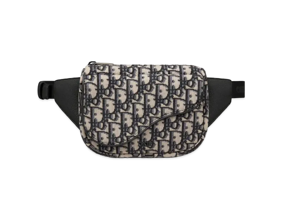 Dior Saddle Belt Bag Dior Oblique Jacquard "Beige"