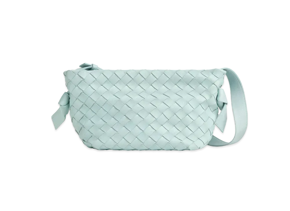 Bottega Veneta Tie "Teal Washed"