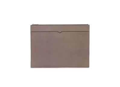 Valextra V Document Holder "Oyster Gray"