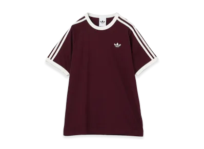 adidas 3-Stripes Tee "Wine Red"