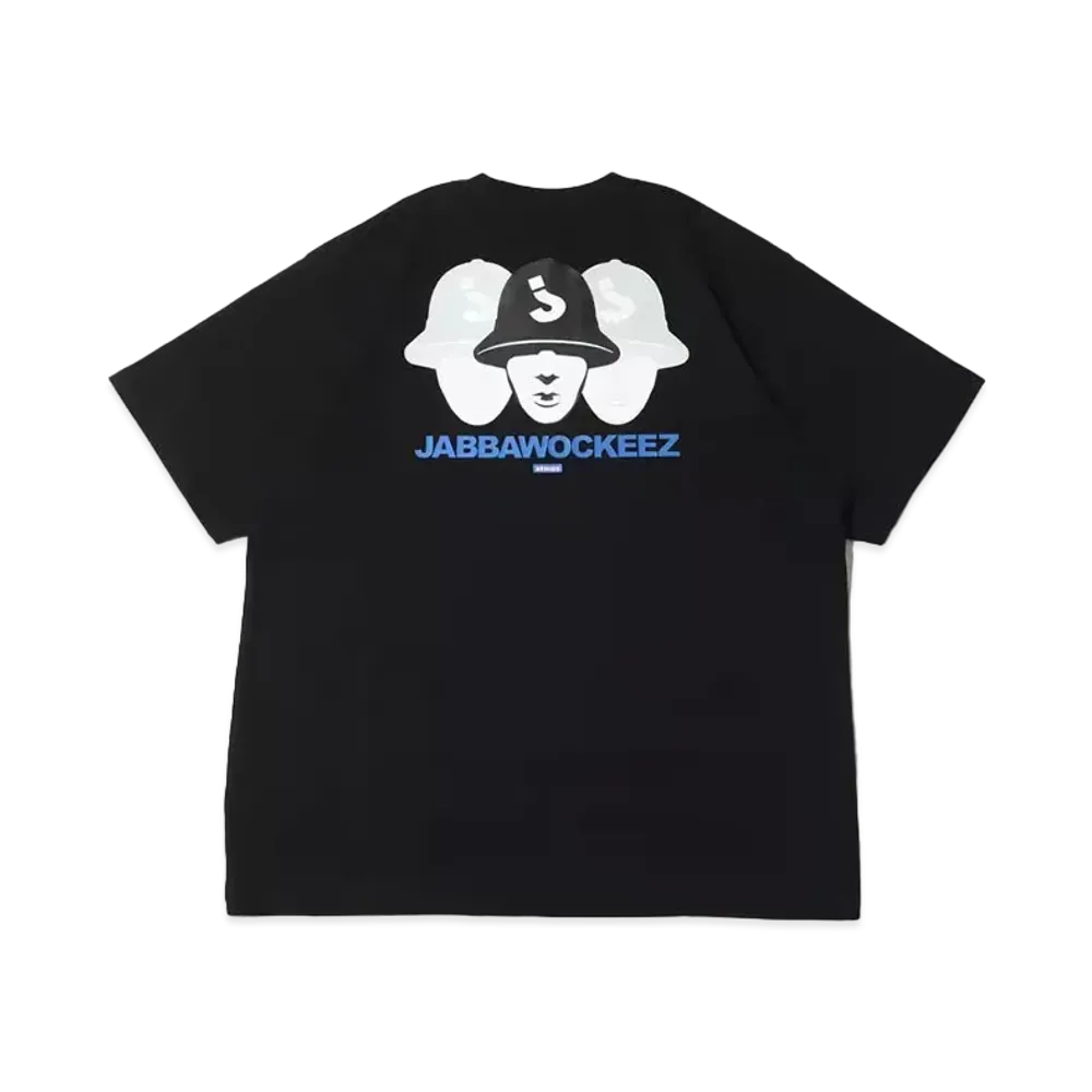 atmos x JABBAWOCKEEZ Mask Back Print T-shirts "Black"