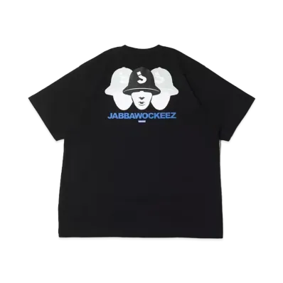 atmos x JABBAWOCKEEZ Mask Back Print T-shirts "Black"