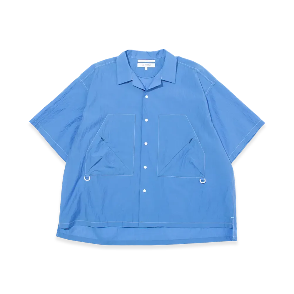 F/CE. Light Weight Open Collar Shirt "Charcoal"