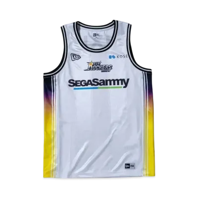 NEW ERA Basketball Game Shirt Sunrockers Shibuya 2024-25 Replica Uniform Away "White"