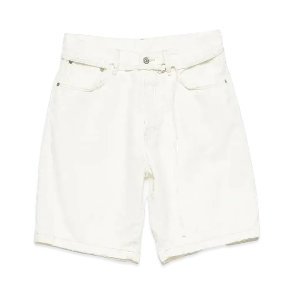 Acne Studios Loose Fit Denim Shorts "Off White"