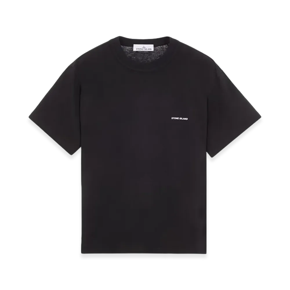 Stone Island 22379 Short Sleeve Cotton T-Shirt - 24SS "Black"