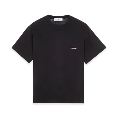 Stone Island 22379 Short Sleeve Cotton T-Shirt - 24SS "Black"