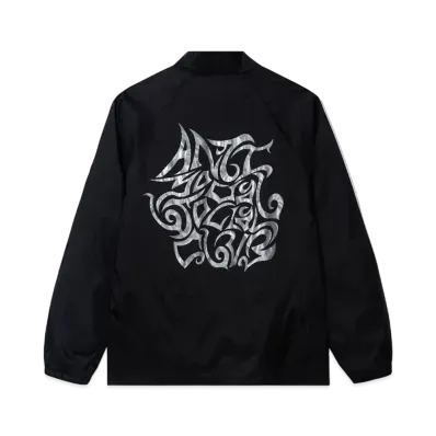 ANTI SOCIAL SOCIAL CLUB FA22 I Get Into It Coach Jacket "Black"