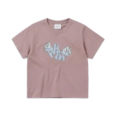 thisisneverthat THAT Hands W Tee "Dusty Pink"