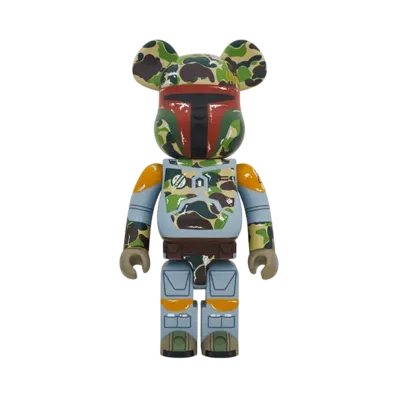 Bearbrick BAPE x STAR WARS BOBA FETT 1000%