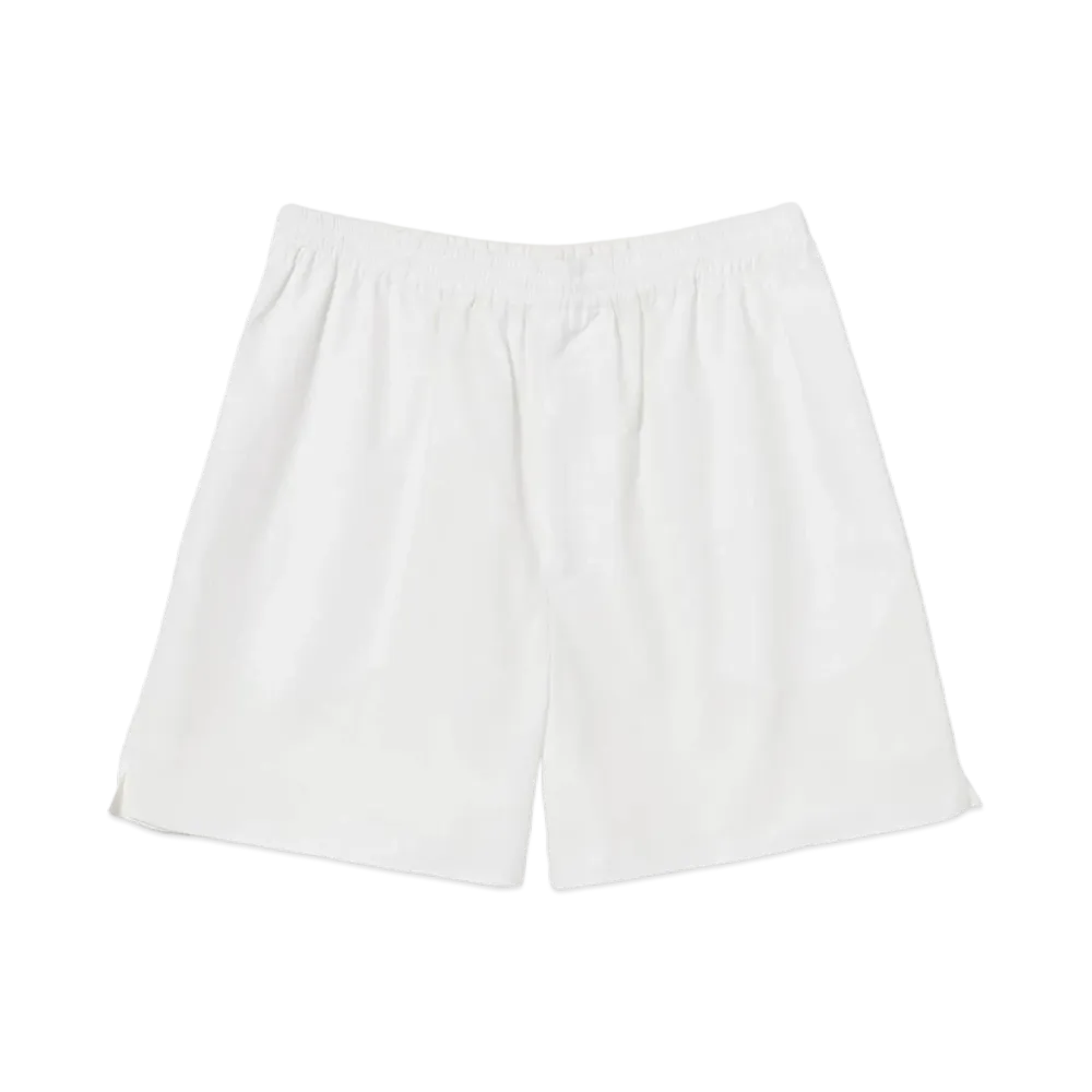 AURALEE High Count Finx OX Shorts "White"