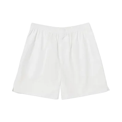 AURALEE High Count Finx OX Shorts "White"