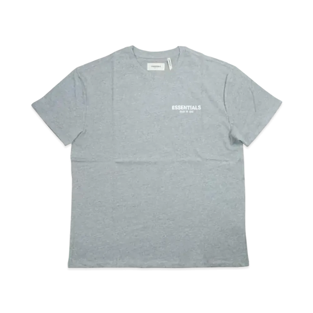 FEAR OF GOD Essentials Boxy Logo T-Shirt "Grey"