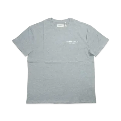 FEAR OF GOD Essentials Boxy Logo T-Shirt "Grey"