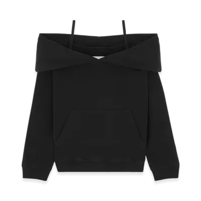 MM6 Maison Margiela Women's Sweatshirts "Black"