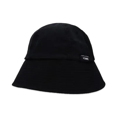 COMME des GARCONS HOMME Nylon Oxford Garment-Dyed Hat "Black"