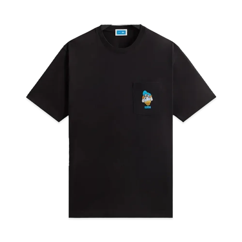 Kith x Disney For Donald Duck Just US Tee "Black"