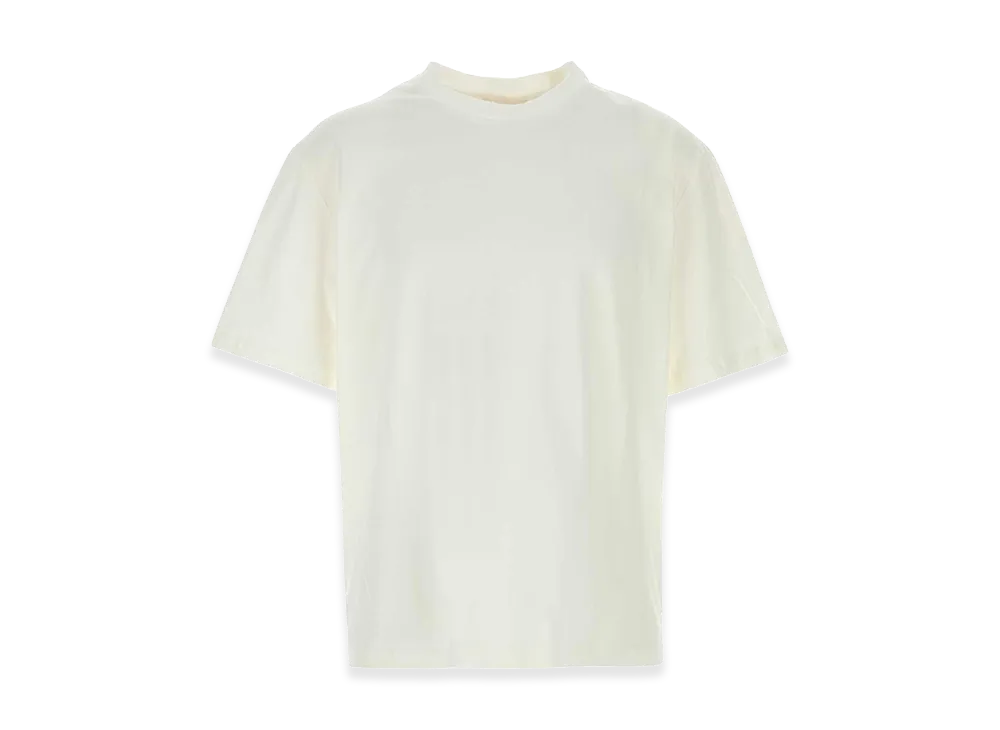 THE ROW ホワイト 半袖Tシャツ メンズ Tシャツ：コットン＆カシミヤ Tシャツ l The Row