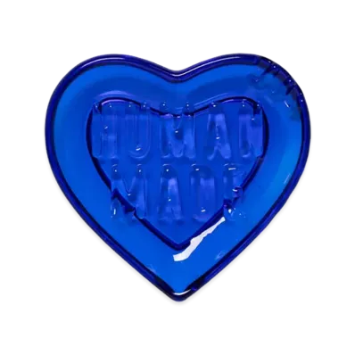 HUMAN MADE Heart Glass Tray "Navy"