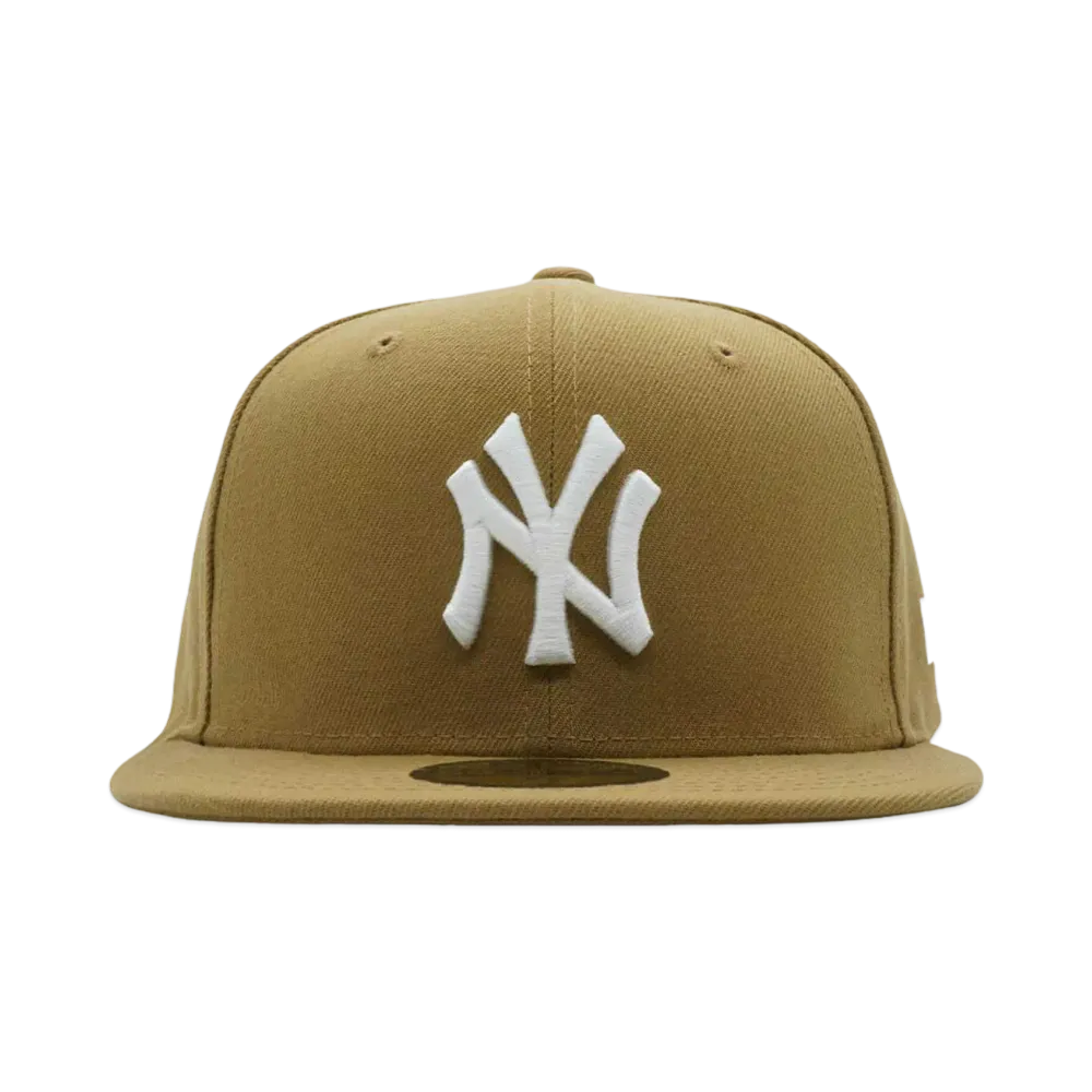 NEW ERA 59FIFTY New York Yankees Wheat x White "WHEAT"