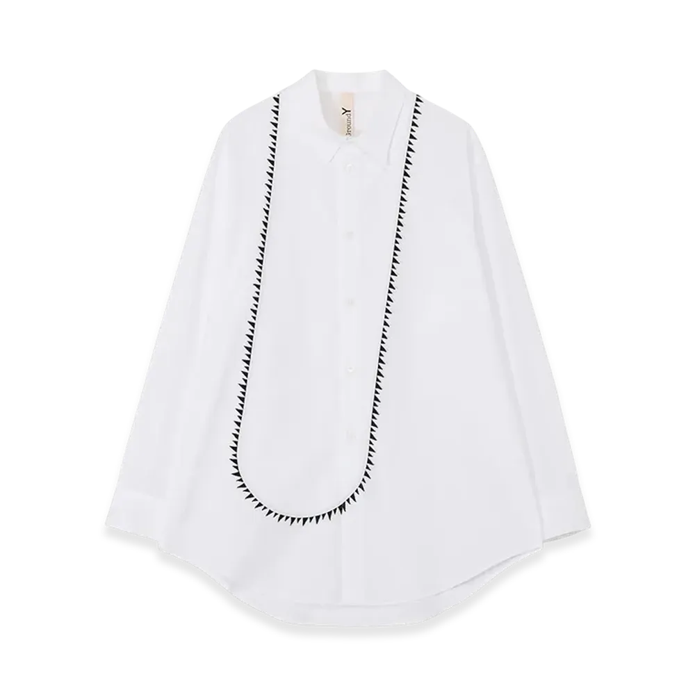 Ground Y x CHAINSAW MAN Collaborate Collection Chainsaw Tape Shirt "White"