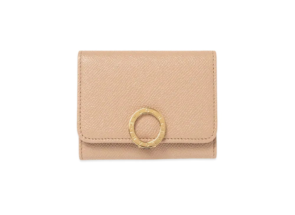 BVLGARI BVLGARI Business Card Holder "Beige"