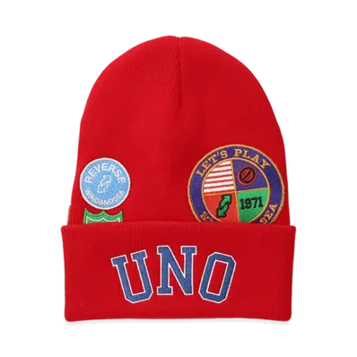 WIND AND SEA x UNO Knit Cap "Red"