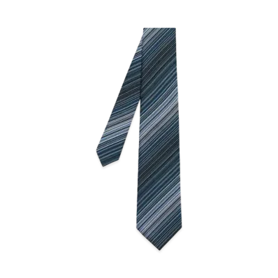 Paul Smith Gradient Regimental Tie "Blue"