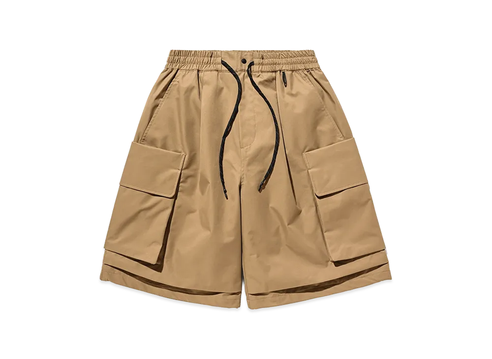 CLESSTE +Phenix Windstopper By Gore-Tex Labs Twill City Military Half Pants 001 "Camel Beige"
