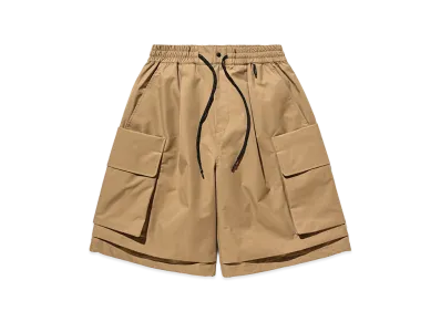 CLESSTE +Phenix Windstopper By Gore-Tex Labs Twill City Military Half Pants 001 "Camel Beige"