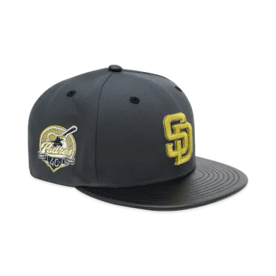 NEW ERA x THE CAP 59Fifty LVSR Series San Diego Padres "Graphite"