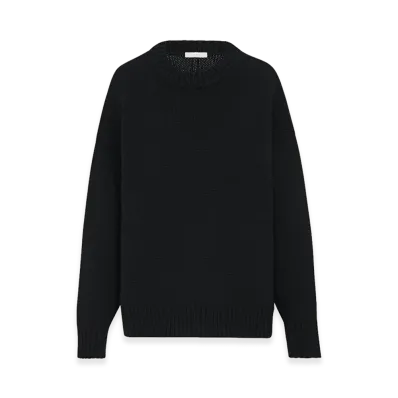 The Row Women's Ophelia Wool and Cashmere Top "Black"