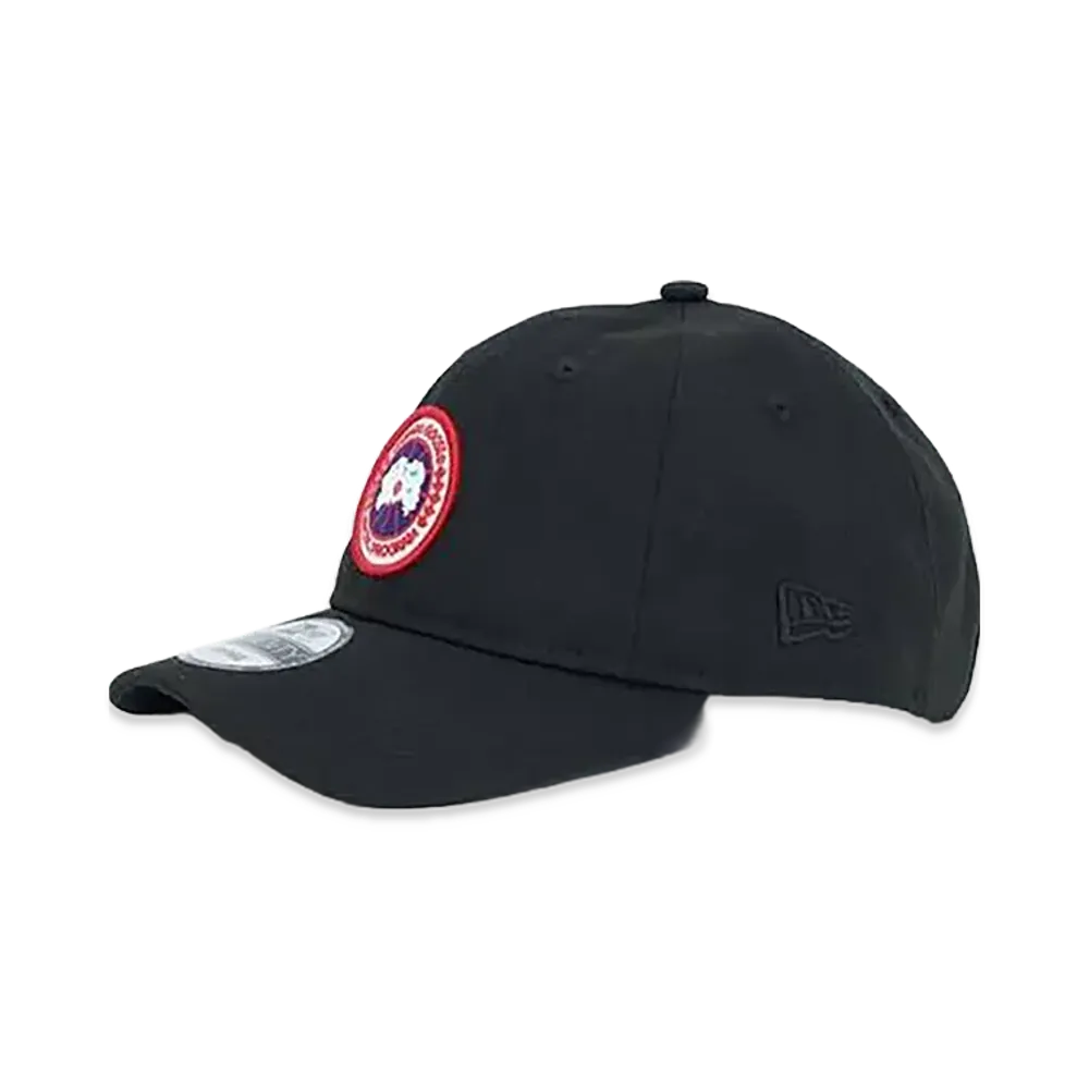 Canada Goose Arctic Disc Logo Patch Baseball Cap "Black"