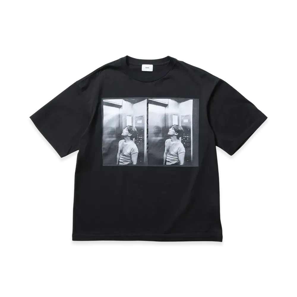 SOPH. x Kazunali Tajima S/S Tee Elevator "Black"