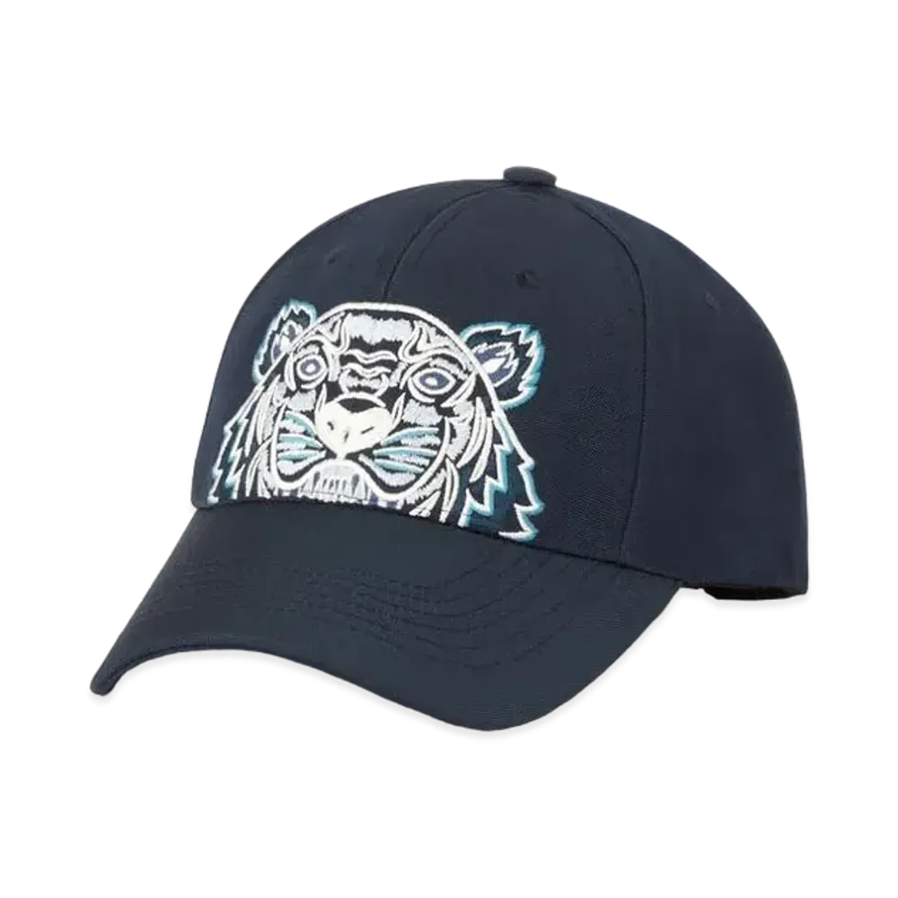 KENZO Canvas Cap Kampus tiger Tiger "Midnight Blue"