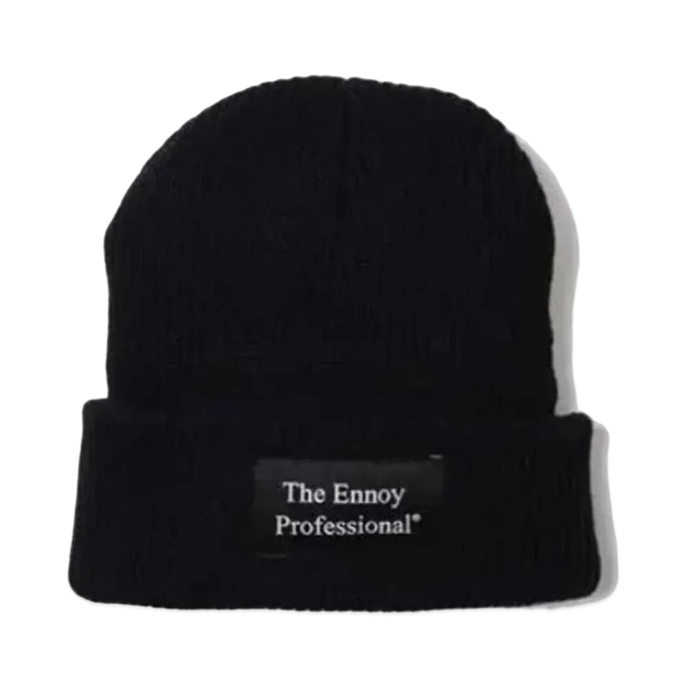 ENNOY 20AW Cotton Beanie "Black"
