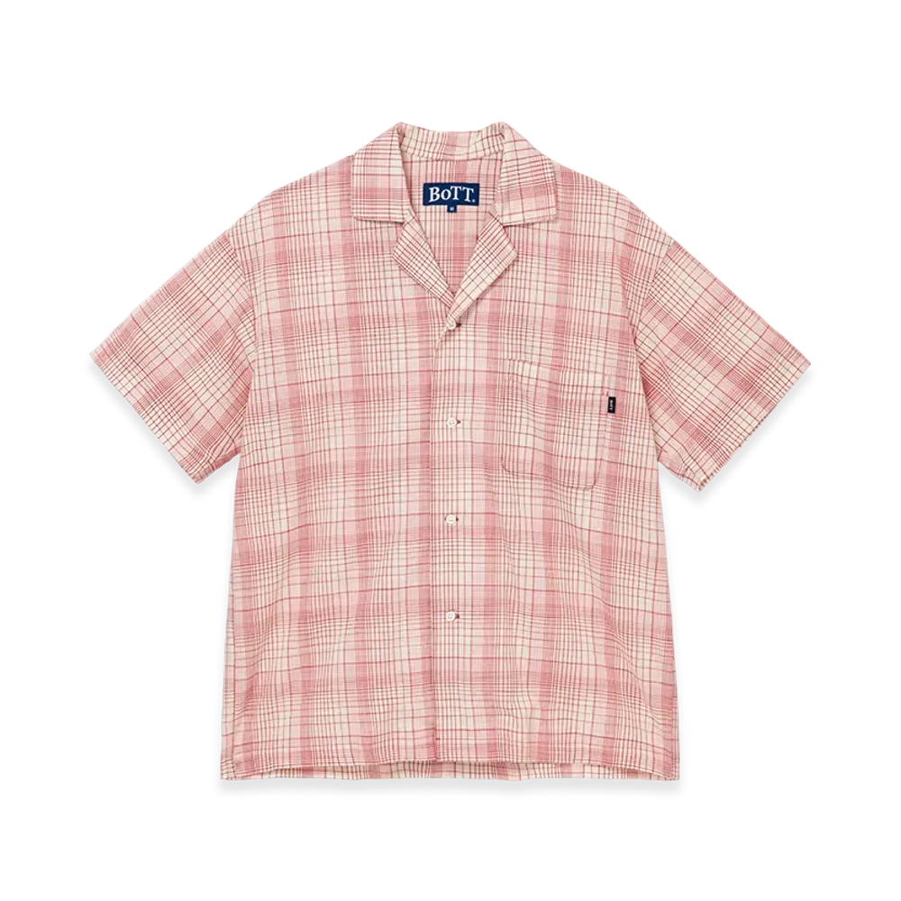 BOTT Cotton Gauze S/S Shirt "Red"