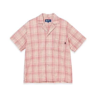 BOTT Cotton Gauze S/S Shirt "Red"