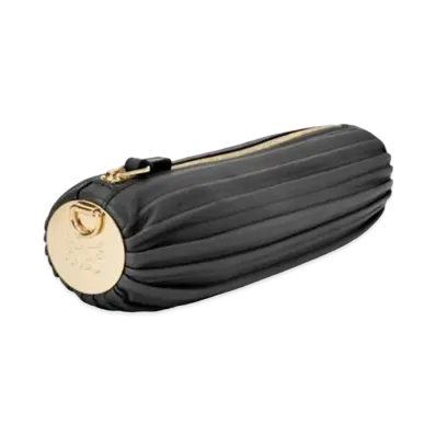 LOEWE Small Bracelet Pouch In Pleated Nappa "Black"