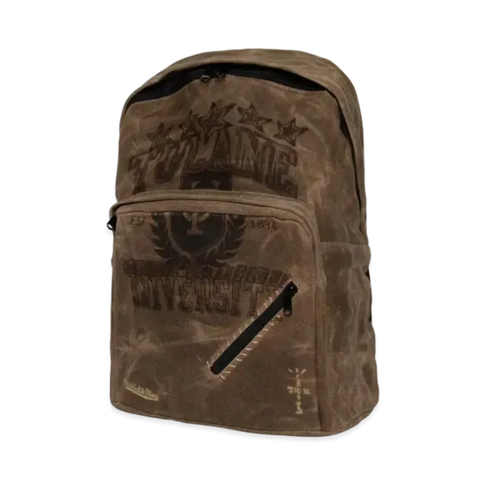Travis Scott x M&N x Tulane University Backpack "Beige"
