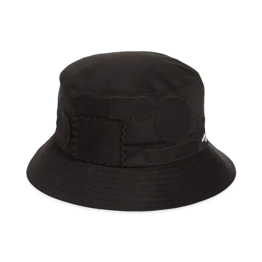 sacai x Mercedes AMG Patch Bucket Hat "Black"