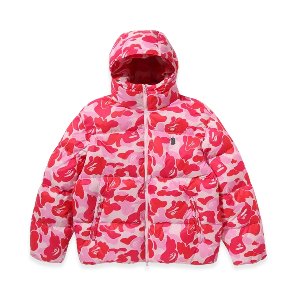 A BATHING APE Down Jacket "Pink"