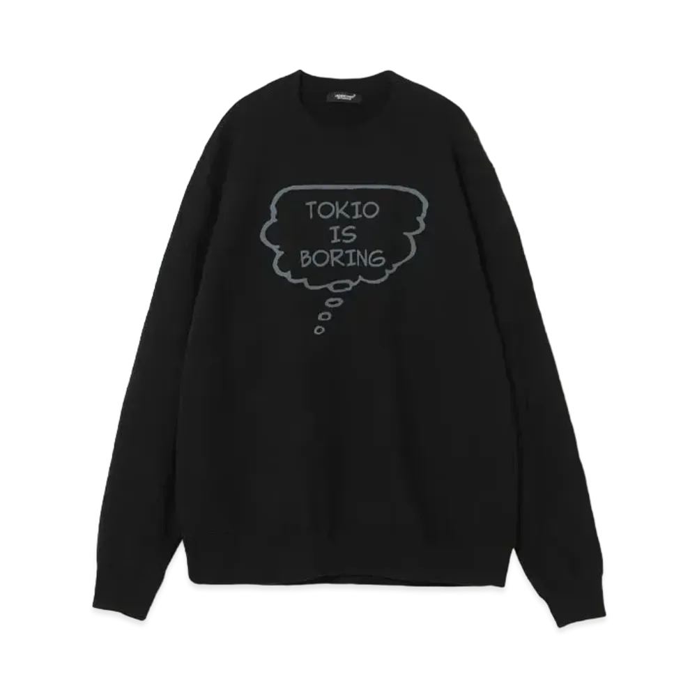 UNDERCOVER Cotton Sweatshirt Pullover "Black"
