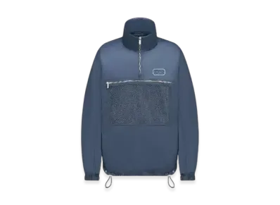 Dior Christian Dior Couture Technical Satin Anorak "Blue"